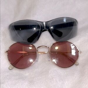 ‼️SALE‼️ Stylish Black and Red Sunglasses Set